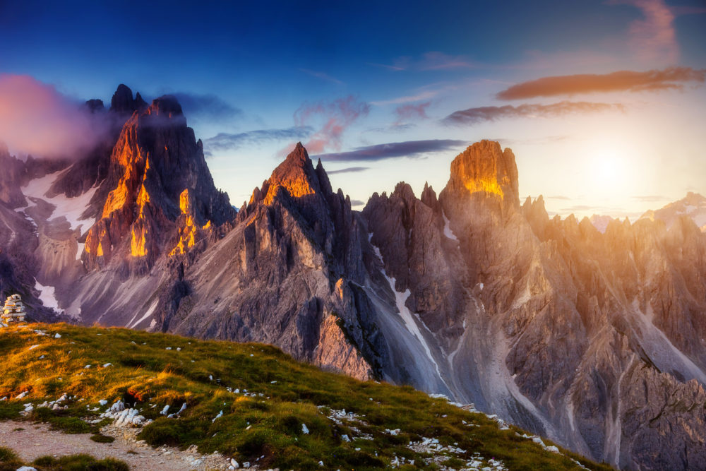 Tirol Sonnenuntergang