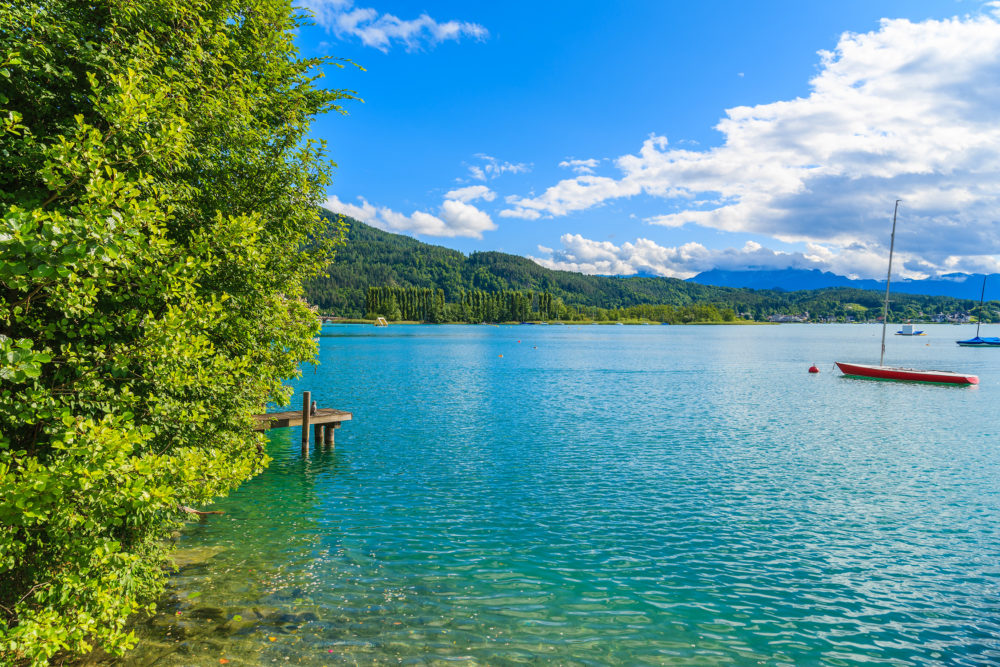 Wörthersee in Österreich