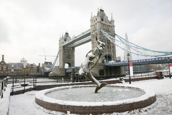 Tower Bridge im Winter