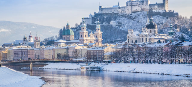 Salzburg zur Weihnachtszeit: 2 Tage Am Wochenende im zentralen 4* Hotel ab nur 104€