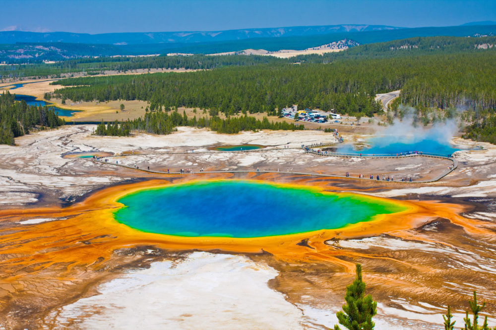 USA Wyoming Yellowstone National Park