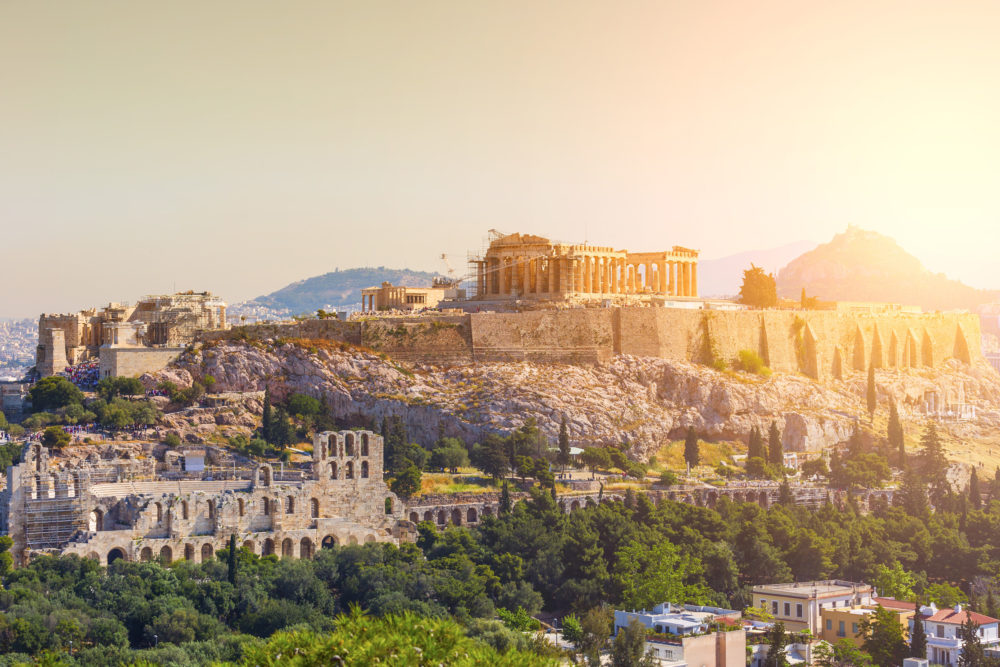 Griechenland Athen Panthenon