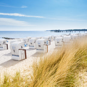 Ostsee Strandkörbe