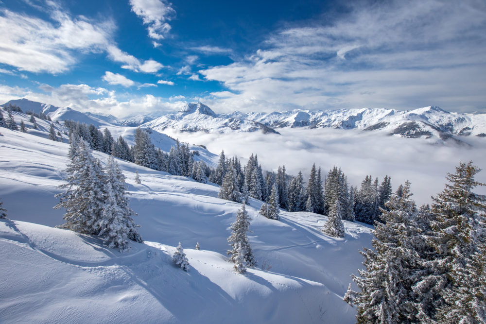 Österreich Kitzbühel Skifahren