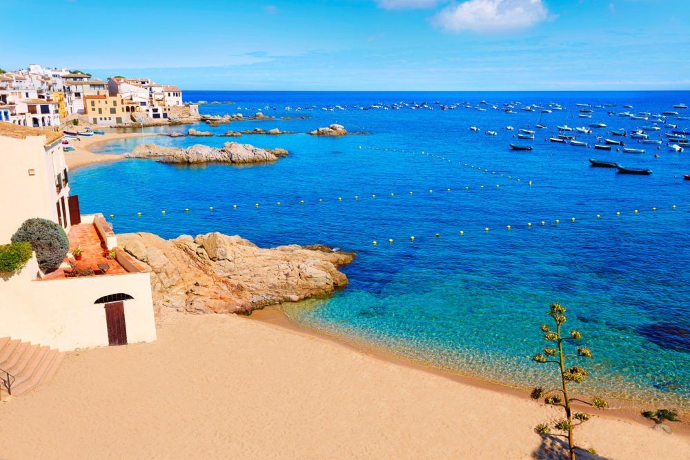 Spanien Costa Brava Strand