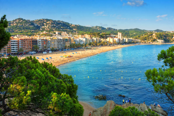 Spanien Lloret de Mar Ausblick