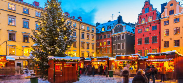 Weihnachtsmarkt-Wochenende in Stockholm: 4 Tage im 3* Yacht Hotel inkl. Frühstück & Flug nur 123€