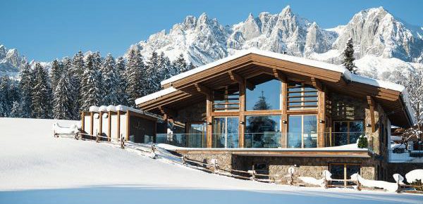 Österreich: 8 Tage im Luxus-Chalet am Wilden Kaiser mit Whirlpool & Sauna für 506€