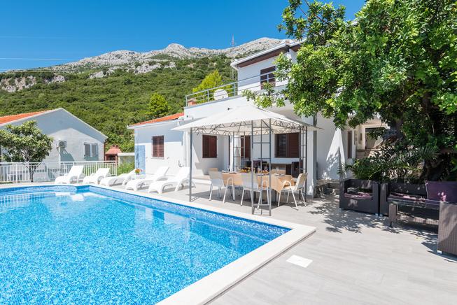 Ferienhaus Peljesac Pool