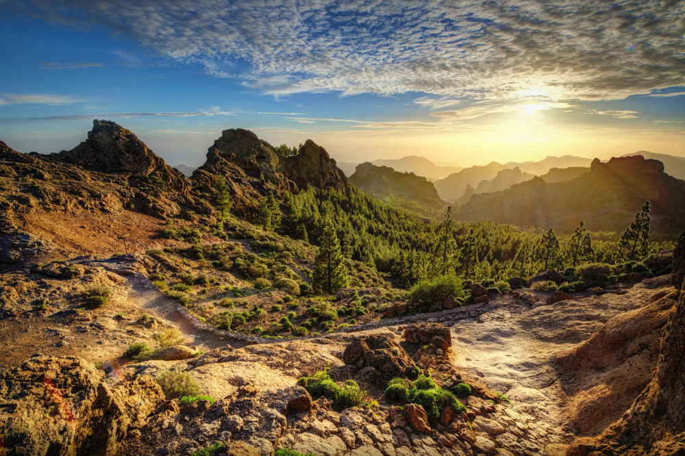 Spanien Gran Canaria Berge