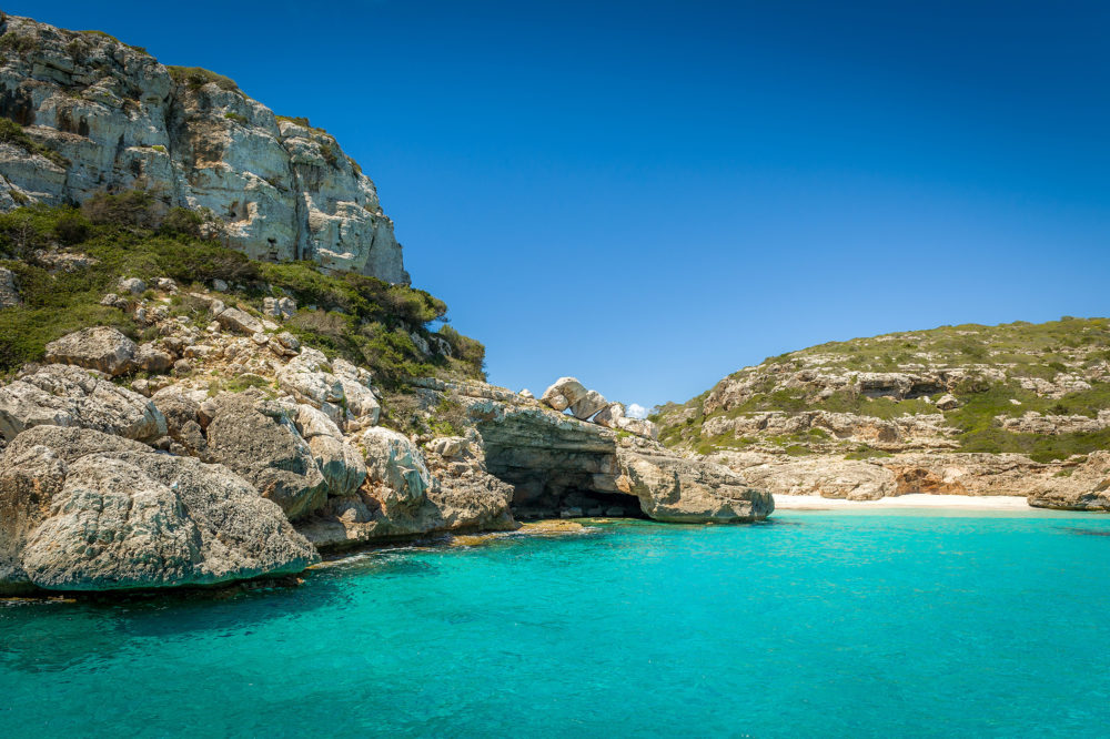 Spanien Ibiza Cala Marmolis