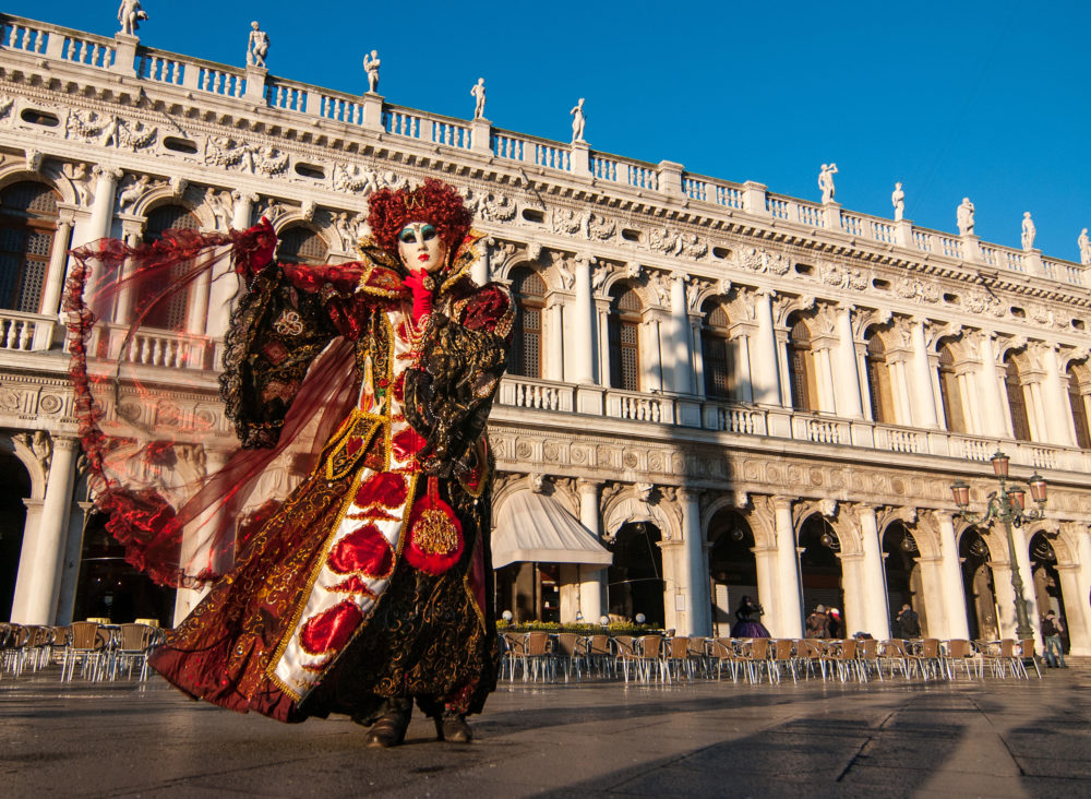 Italien Venedig Karneval