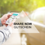 SHARE NOW Gutschein: 15€ Rabatt | Oktober 2024