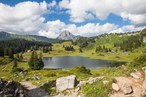 Österreich Vorarlberg Körbersee