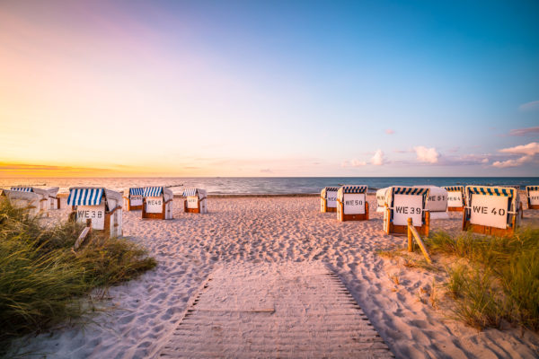 Ostsee Strandkörbe