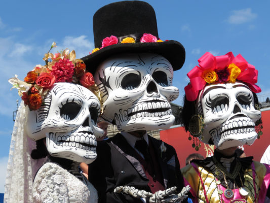 Mexiko Dia De Los Muertos tote Masken