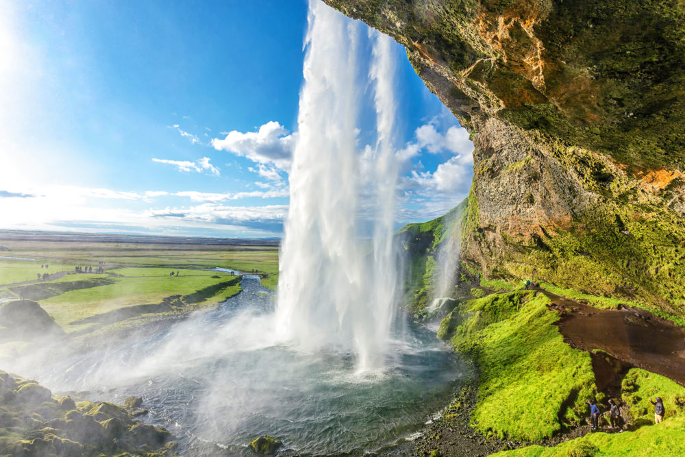 Island Wasserfall