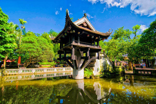 Vietnam Hanoi Pagoda