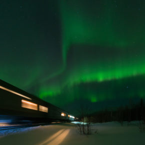 Lappland Nordlichterzug