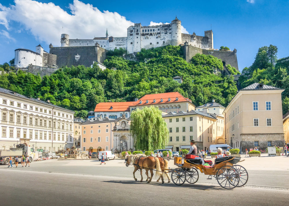 Österreich Salzburg Altstadt