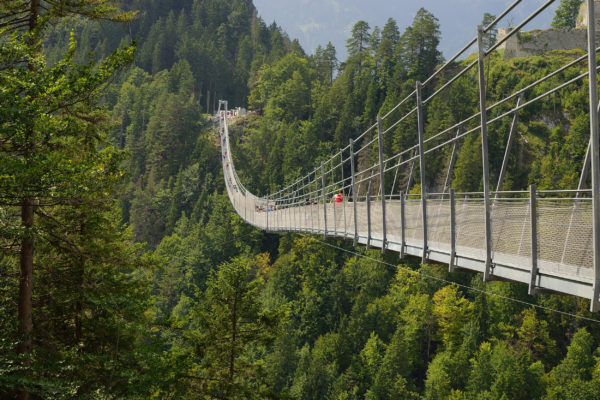 Österreich Reutte Hängebrücke