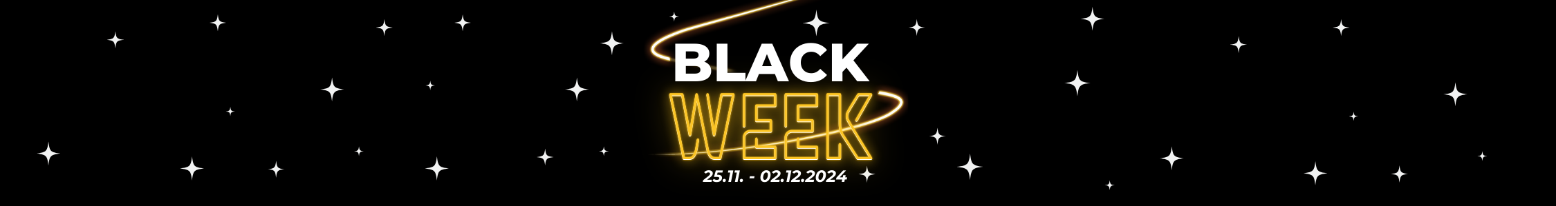 2024 Black Week Banner