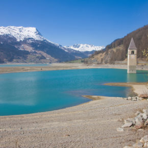 Ab an den wunderschönen Reschensee: 2 Tage Südtirol inkl. 3* Pension und Frühstück um 65€