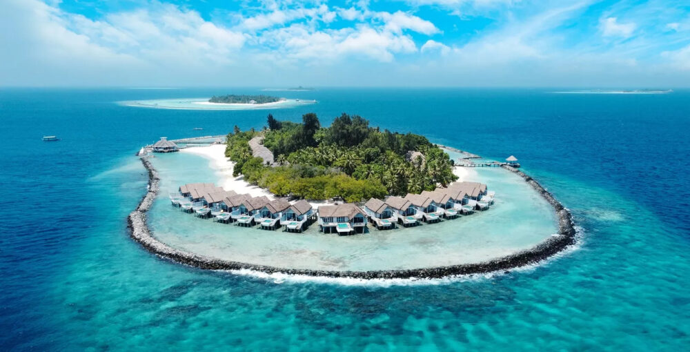 NH Maldives Kuda Rah Luftansicht