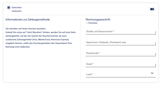 Lufthansa Gutschein einlösen